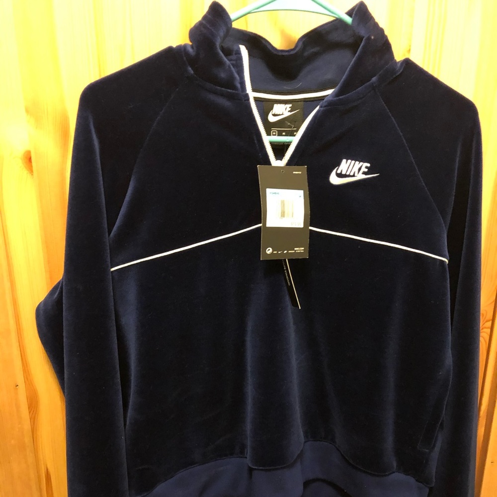 Women’s Velour Nike Pullover